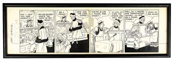 (COMICS.)  MARTIN BRANNER. Group of 6 Winnie Winkle Daily Strips.